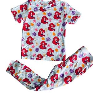 NWOT Little Mermaid Bamboo Pajamas size 3-4T